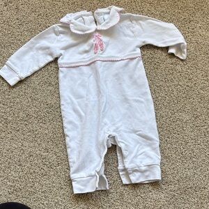Little English ballet slipper playsuit